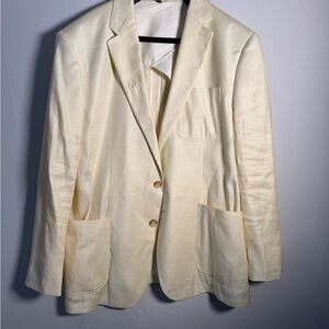 Express Extra Slim Cream Jacket